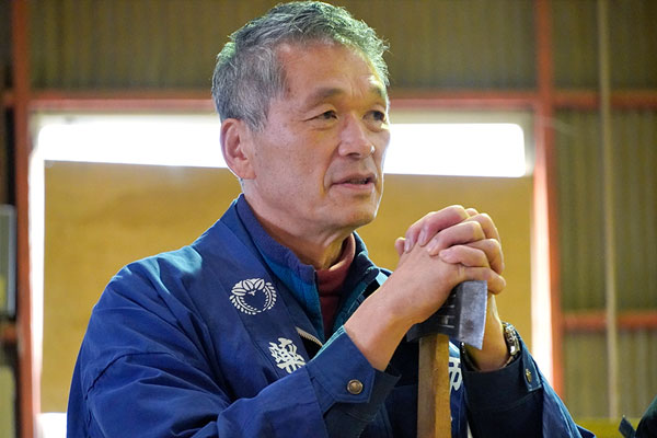 薬師寺宮大工　石井浩司 氏